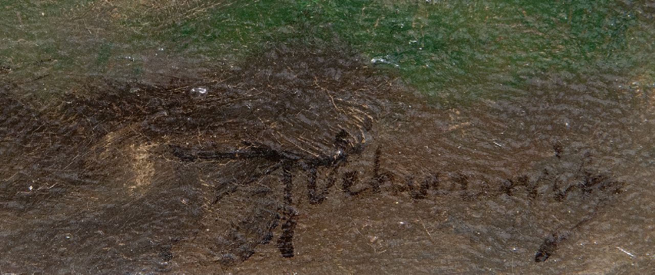 Johan Frederik Cornelis Scherrewitz signaturen Hooioogst