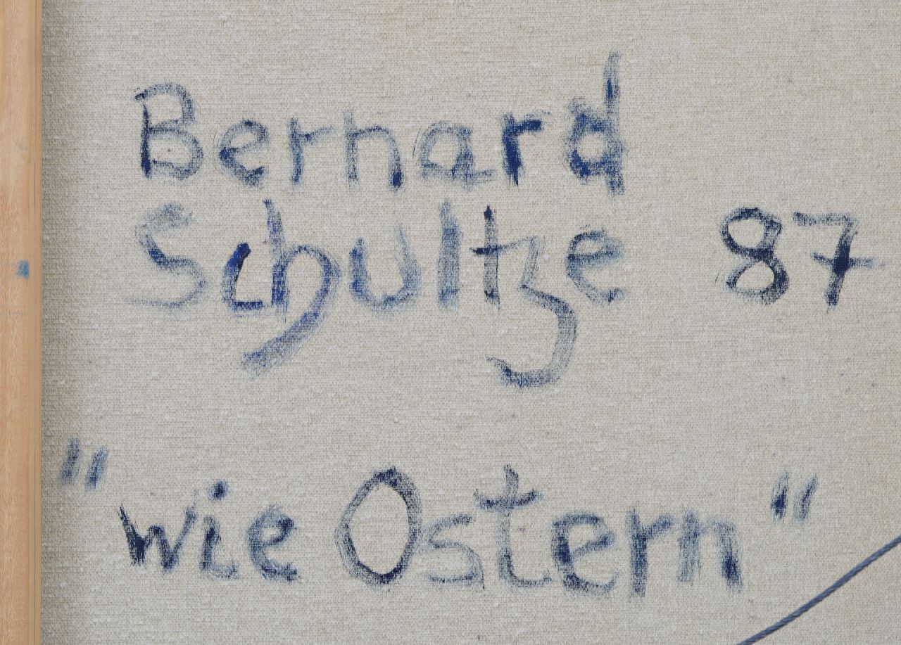Bernard Schultze signaturen Wie Ostern (als Pasen)