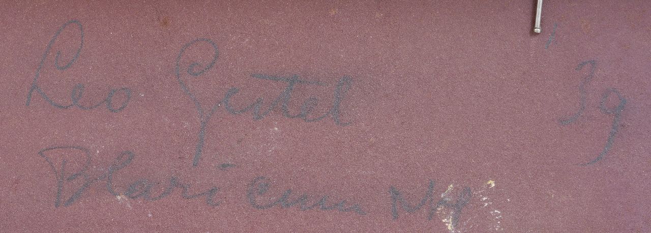 Leo Gestel signaturen Landschap, Blaricum