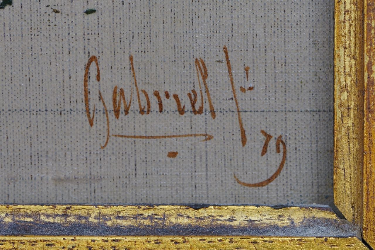 Constan Gabriel signaturen Veenlandschap