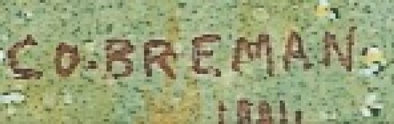 Co Breman signaturen Bomen bij Blaricum