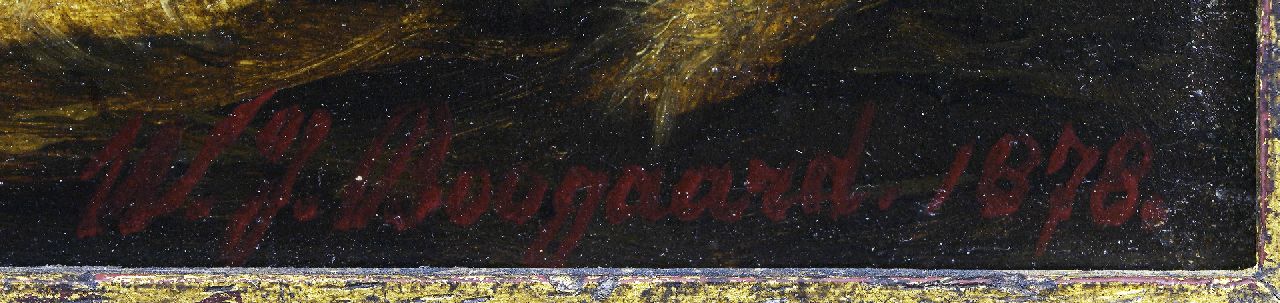 Willem Johan Boogaard signaturen In de stal