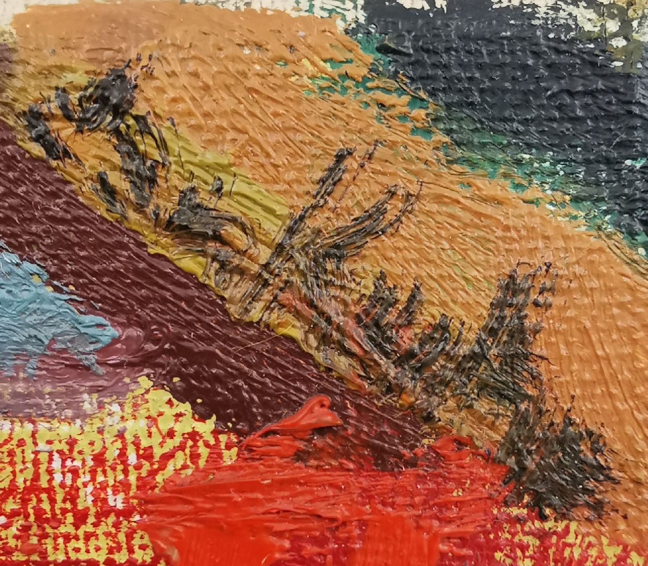 Jan Kuhr signaturen Revuedanseressen