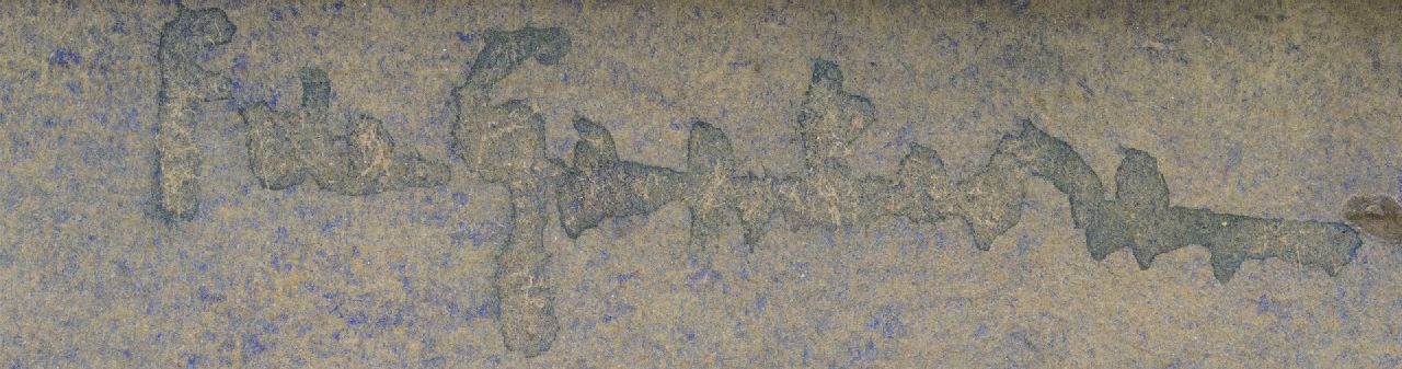 Frans de Geetere signaturen Rivieroever