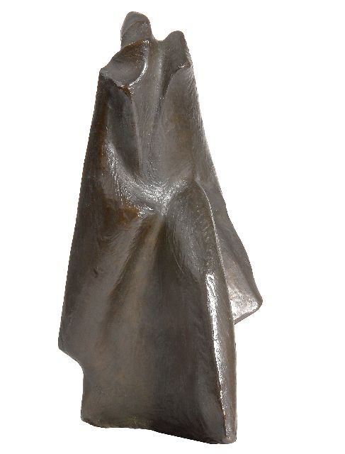 Fred Carasso | Schrijdende vrouw, brons, 31,6 x 13,0 cm, gesigneerd op achterzijde, onderaan en gedateerd 1962