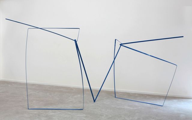 Marijke de Goey | Tangodansers, staal en powdercoat, 170,0 x 300,0 cm, te dateren 2007
