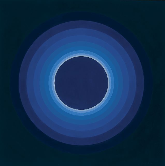 Horacio Garcia Rossi | Zonder titel, acryl op board, 34,0 x 34,0 cm, gesigneerd r.o.