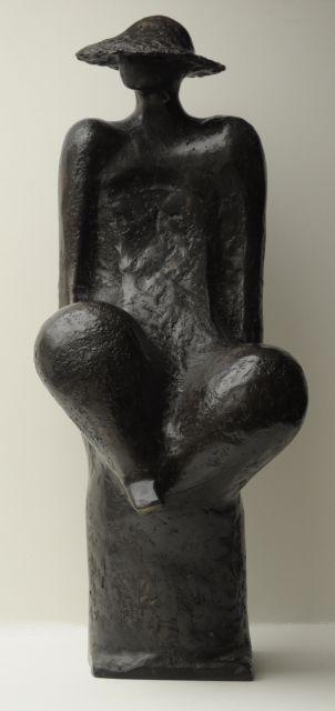 Dijkstra R.  | Toscane, brons 68,5 x 20,5 cm, gesigneerd ‘R.D.’ op basis