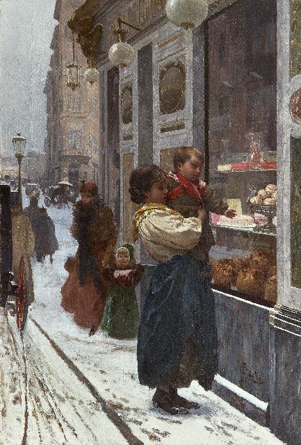 Fabio Cipolla | Zoete verleidingen, olieverf op doek, 53,7 x 36,3 cm, gesigneerd r.o.