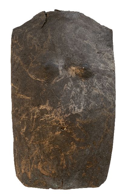 Hemert E. van | Torso, gepatineerd brons 46,0 x 25,0 cm, gesigneerd met monogram op achterzijde en te dateren 2017