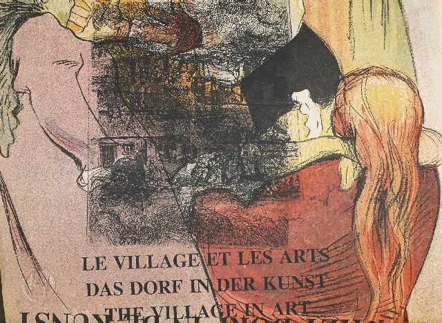 Hugo Claus | Le village et les arts, fotomechanische print, 15,1 x 20,5 cm