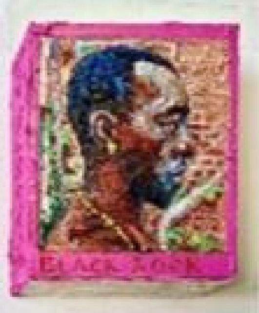 Carlos Blaaker | Zwart boek, olieverf op paneel, 34,0 x 29,5 cm
