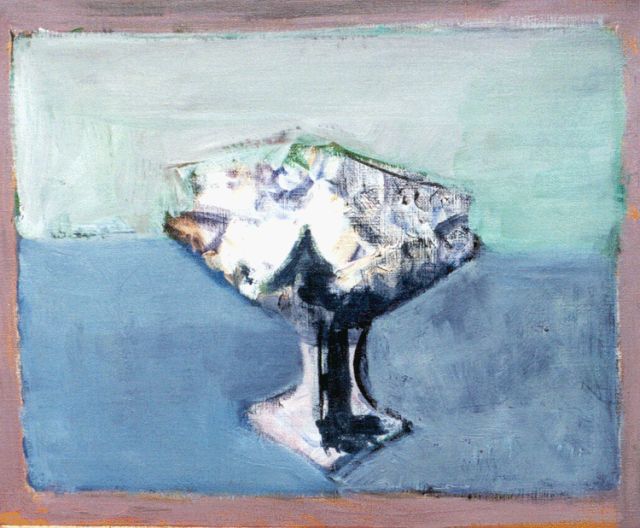 Wim Oepts | Fruitschaal, olieverf op doek, 33,0 x 41,2 cm