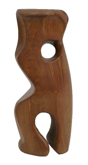 Dolf Breetvelt | Dierlijk, hout, 41,5 cm, gesigneerd op onderzijde