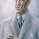 Lubbers A. - Portret van Piet Mondriaan, olieverf op doek 81,3 x 54,7 cm, gesigneerd r.o. en gedateerd 1931