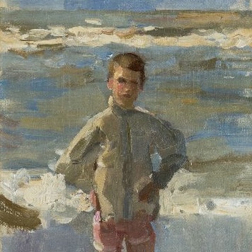 Isaac Israels Strandgezicht Portret Schilderijen kopen