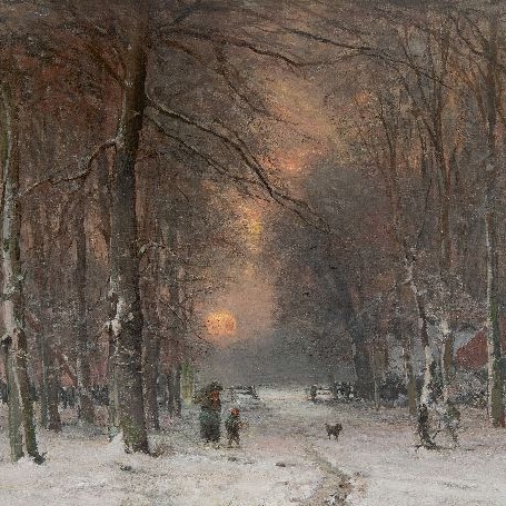 Louis Apol Winter Schilderijen kopen