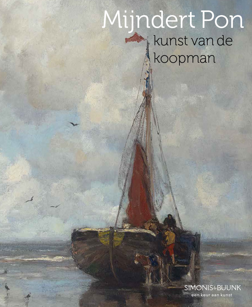 Cover van catalogus 'Mijndert Pon. Kunst van de koopman'